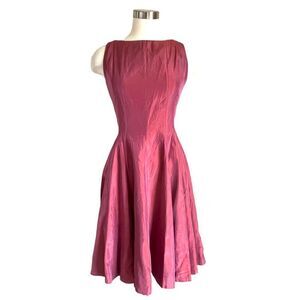 b Michael America red collection gown Size 6 in Red Fuchsia